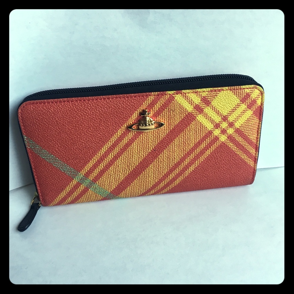 Vivienne Westwood Derby Zip Around Long Wallet